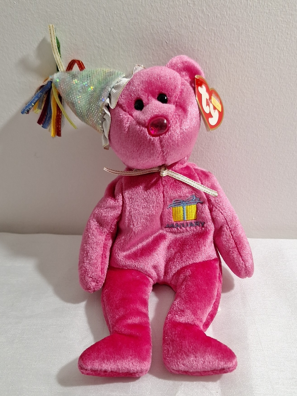 JANUARY BEAR TY Beanie Baby